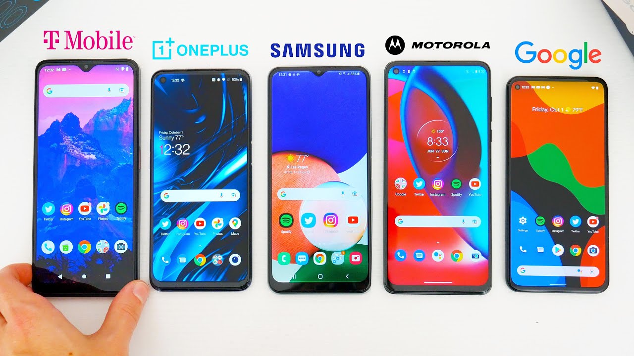 Лучшие бюджетные 5G-смартфоны (конец 2021 г.) ВСЕ цены!