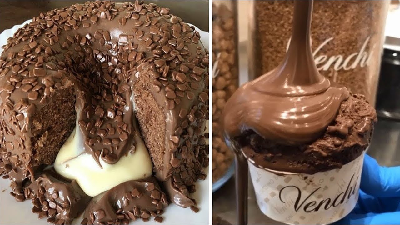 How To Make Chocolate Cake With Step By Step Instructions | Best Chocolate Cake Decorating Tutorial
