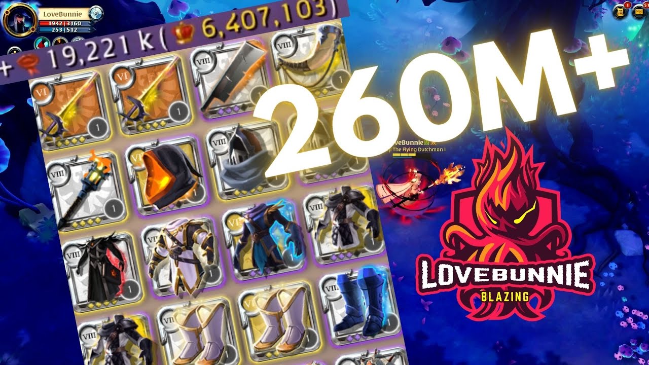 🔥 260M+ PROFIT BLAZING MIST🔥 Albion Online | 25M Giveaway Contest | LoveBunnie's Adventures Ep. 7