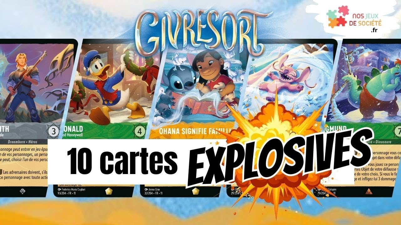 10 CARTES QUI PEUVENT CHANGER LA MÉCANIQUE LORCANA AU CHAPITRE 11.