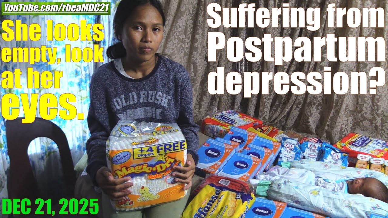 Helping People in Kindness: This Filipina Mother Looks like Suffering from Postpartum Depression