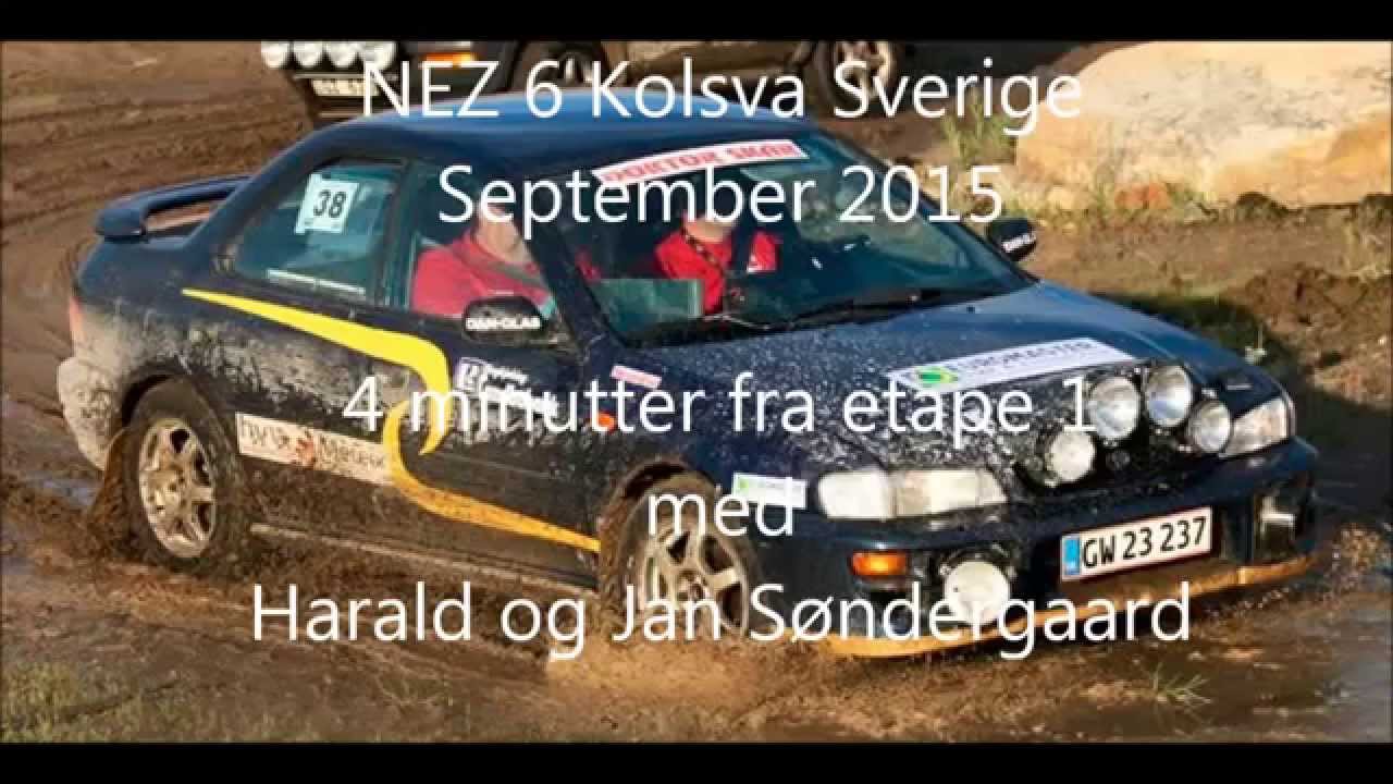 Bilorientering - NEZ 6 Sverige 2015