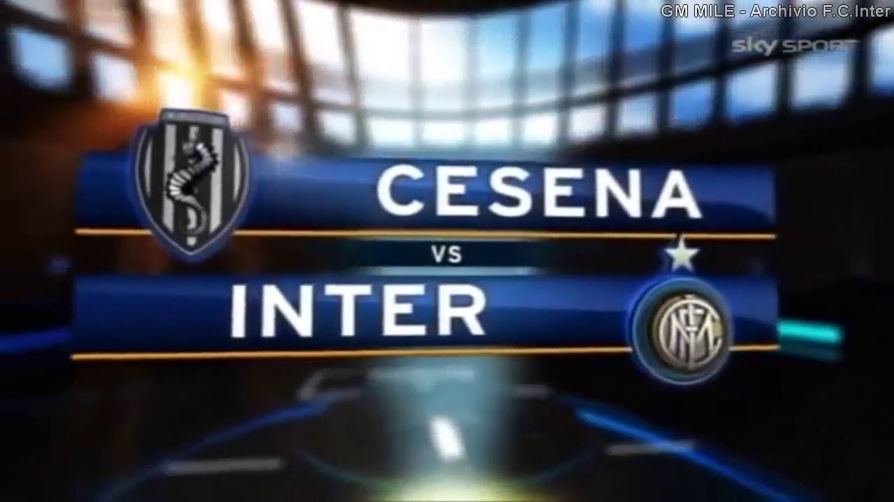 2010-11 (35^ - 30-04-2011) Cesena-INTER 1-2 [Budan,Pazzini,Pazzini] HLTS Sky
