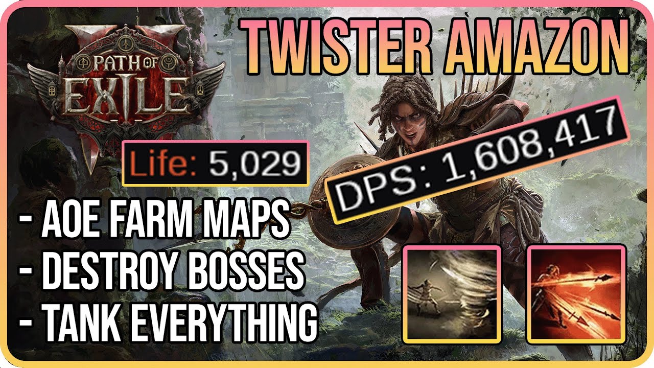 Spears are BROKEN - Twister Amazon Build Guide - Path of Exile 2: Last of the Druids [0.4]