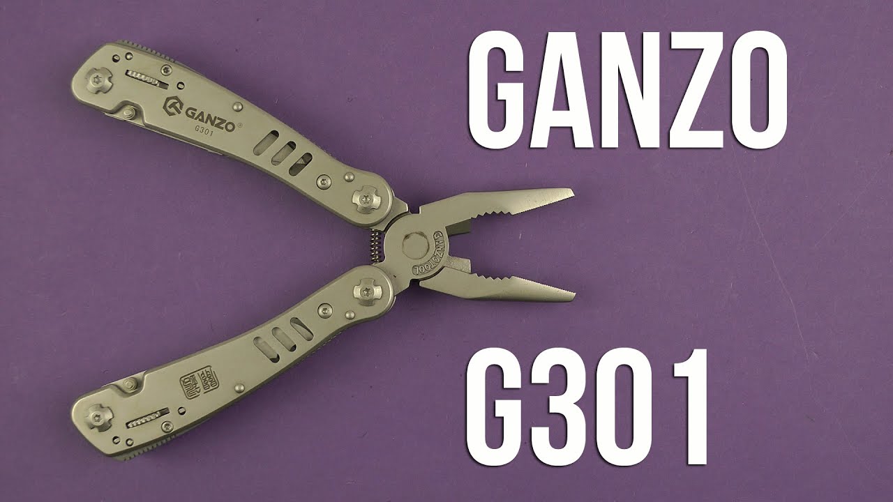 Распаковка Ganzo G301