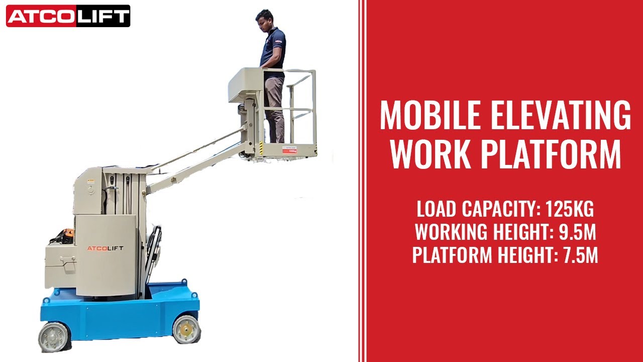 Mobile Elevating Work Platform | Aerial Work Platform | ATCOLIFT