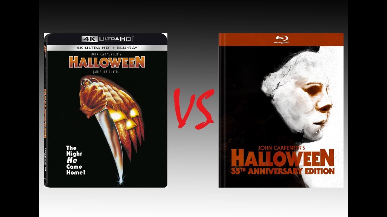 ▶ Comparison of Halloween 4K Dolby Vision vs Halloween Blu Ray Edition