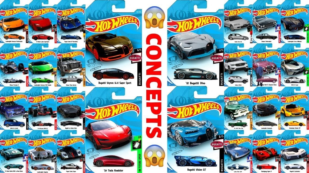 HOT WHEELS CONCEPT CARS!!! Made By HW Hot News!!! #EPIC 13+