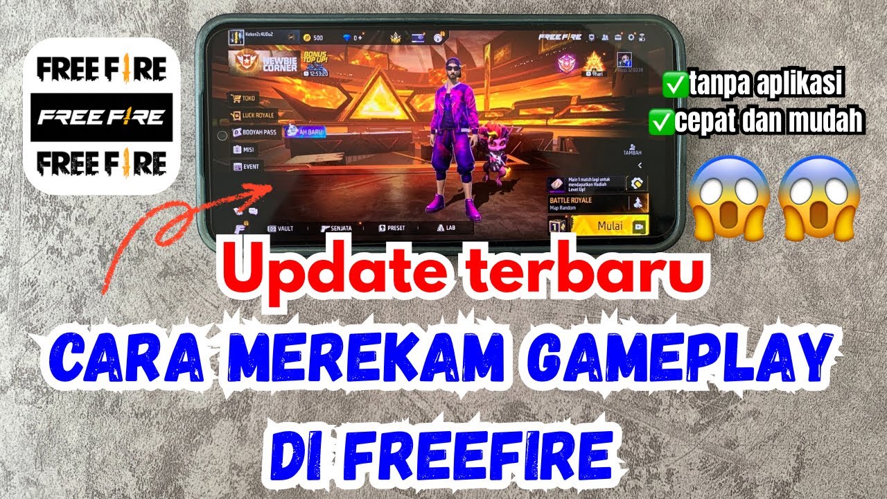 Cara Merekam Gameplay Di FF