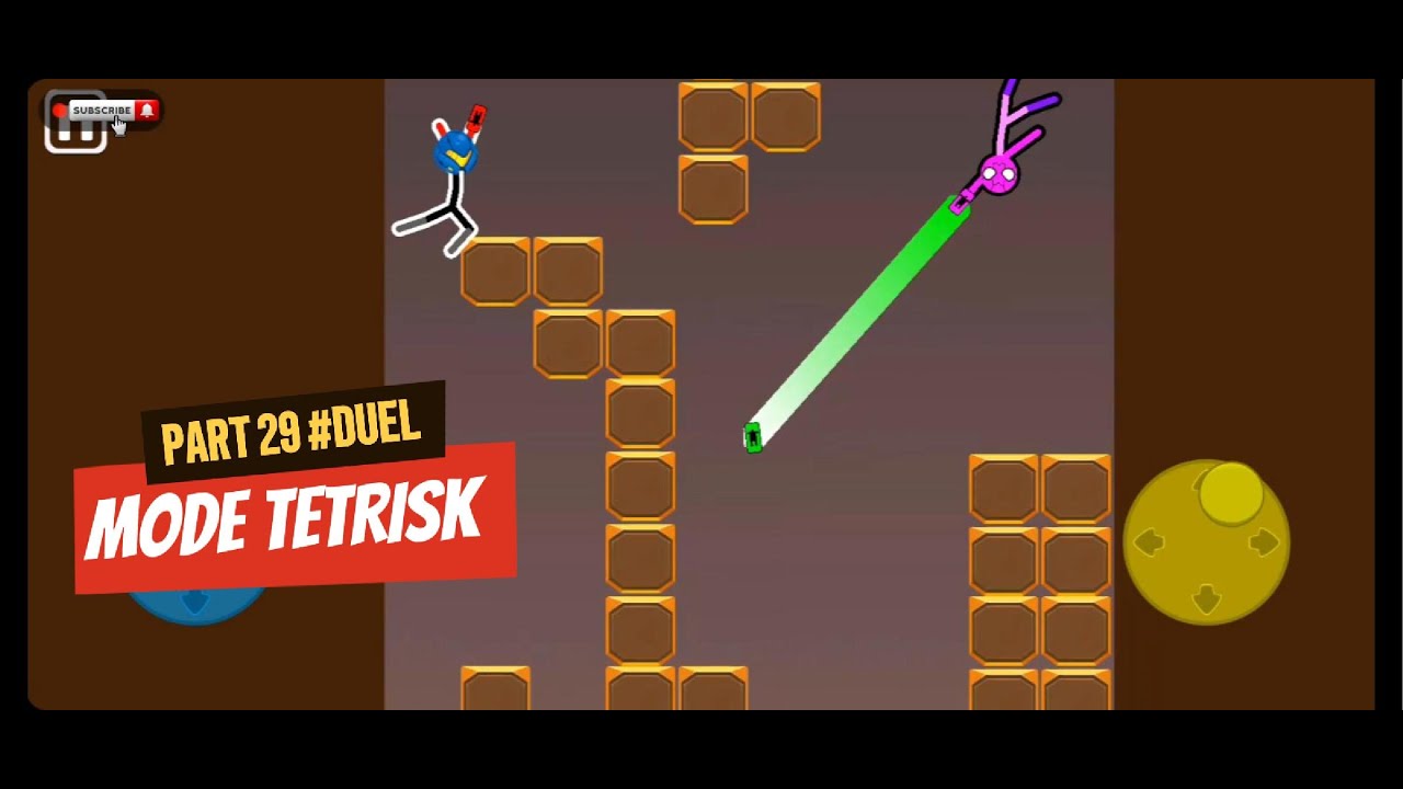 PART 29 DUEL DI MAP TETRISK 🤺💥🤺 - GAME #supremedueliststickman