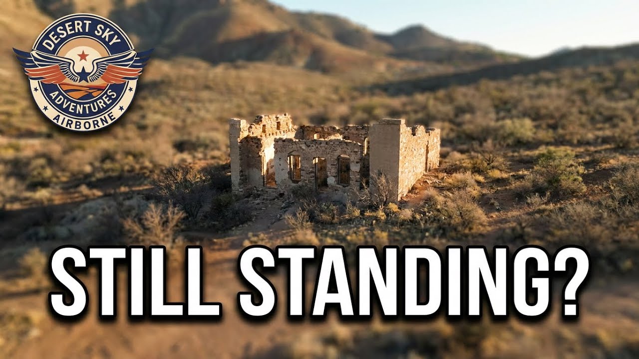 Drone Adventures over the Ghost Town Trail - Desert Sky Adventures Airborne 