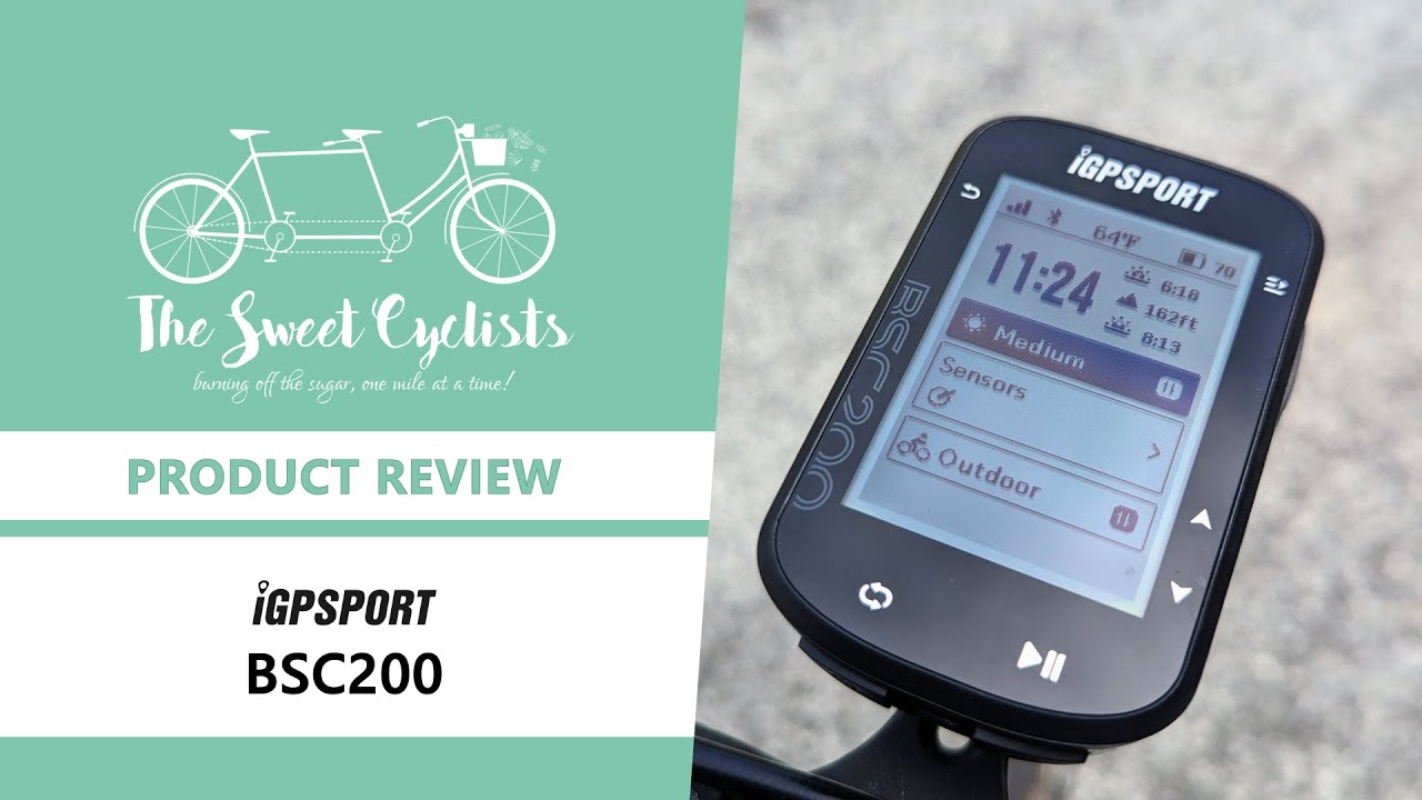 Обзор велокомпьютера iGPSPORT BSC200 с GPS-навигацией и креплением Garmin + 8 страниц