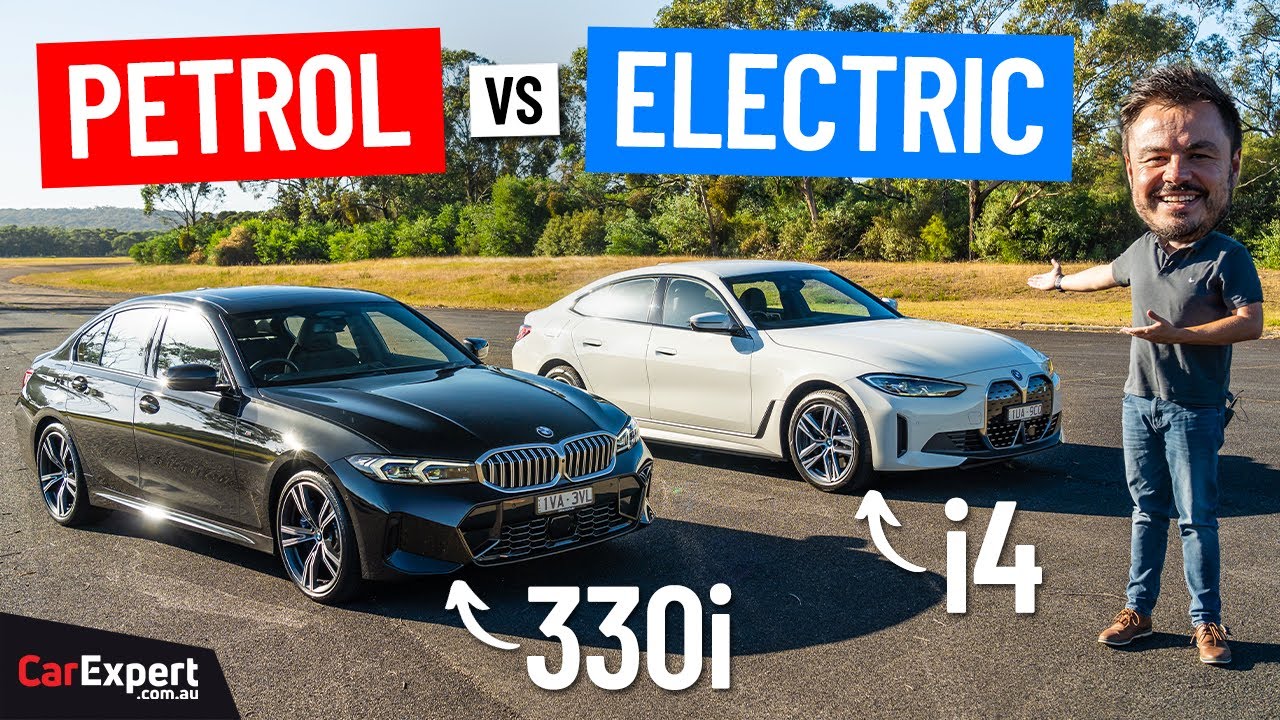 Petrol v electric: Which is better at the same price? BMW 330i v i4