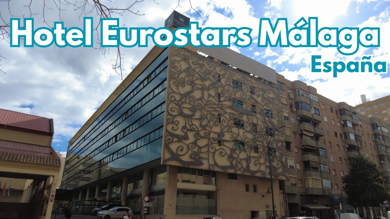 Hotel Eurostars Málaga, España 2023 | 4K Hotel virtual tour | Costa del Sol, Andalucía