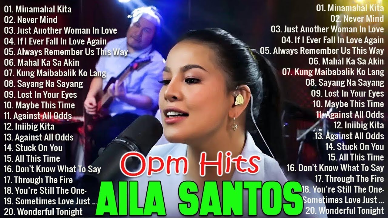 Aila Santos Tagalog Love Song | Aila Santos Cover Slow Rock Love Song | Minamahal Kita, Never Mind