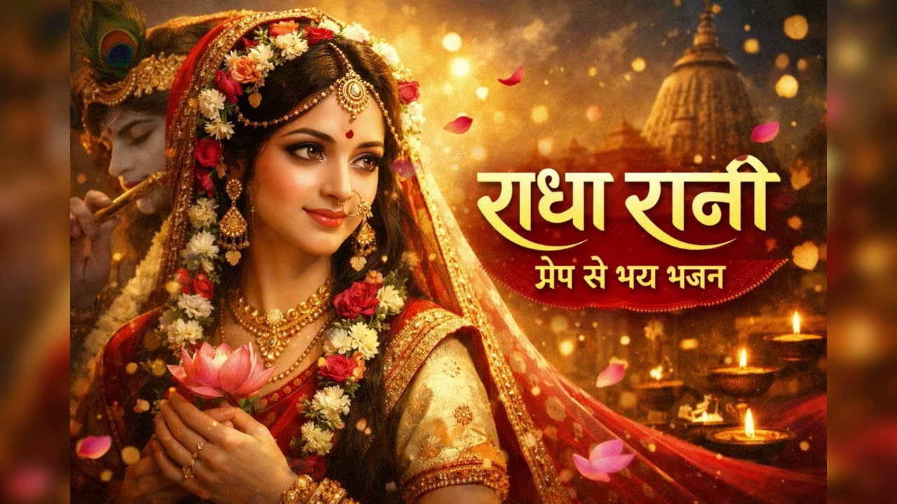 राधा नाम की धुन में | New Radha Rani Bhajan | Vrindavan Prem Bhakti Song