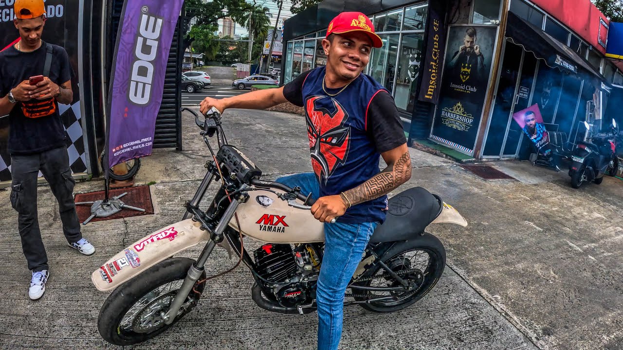 Llegó a Picar a Tope el cohete Yamaha MX 175