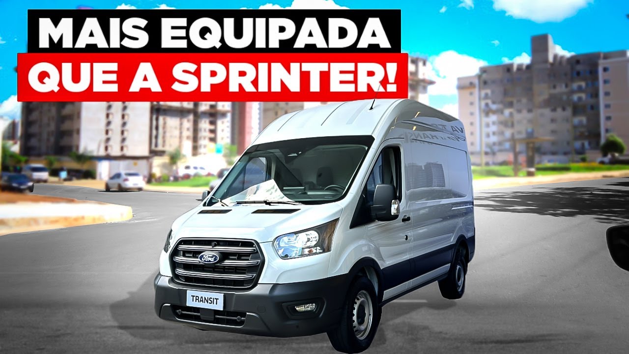 Ford Transit 2025 - DEIXOU A SPRINTER NO CHINELO! LANÇAMENTO NO BRASIL