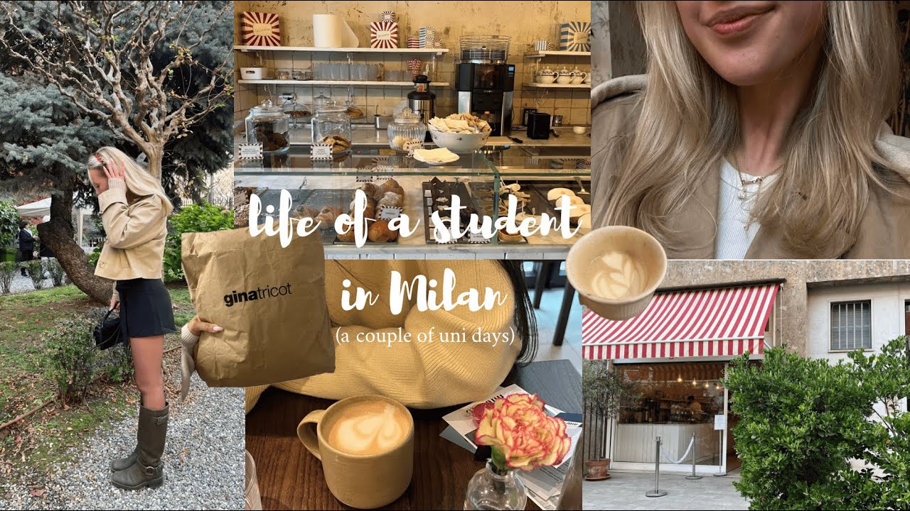 student's life in Milan 🎓: a couple of autumn uni days | dorm life
