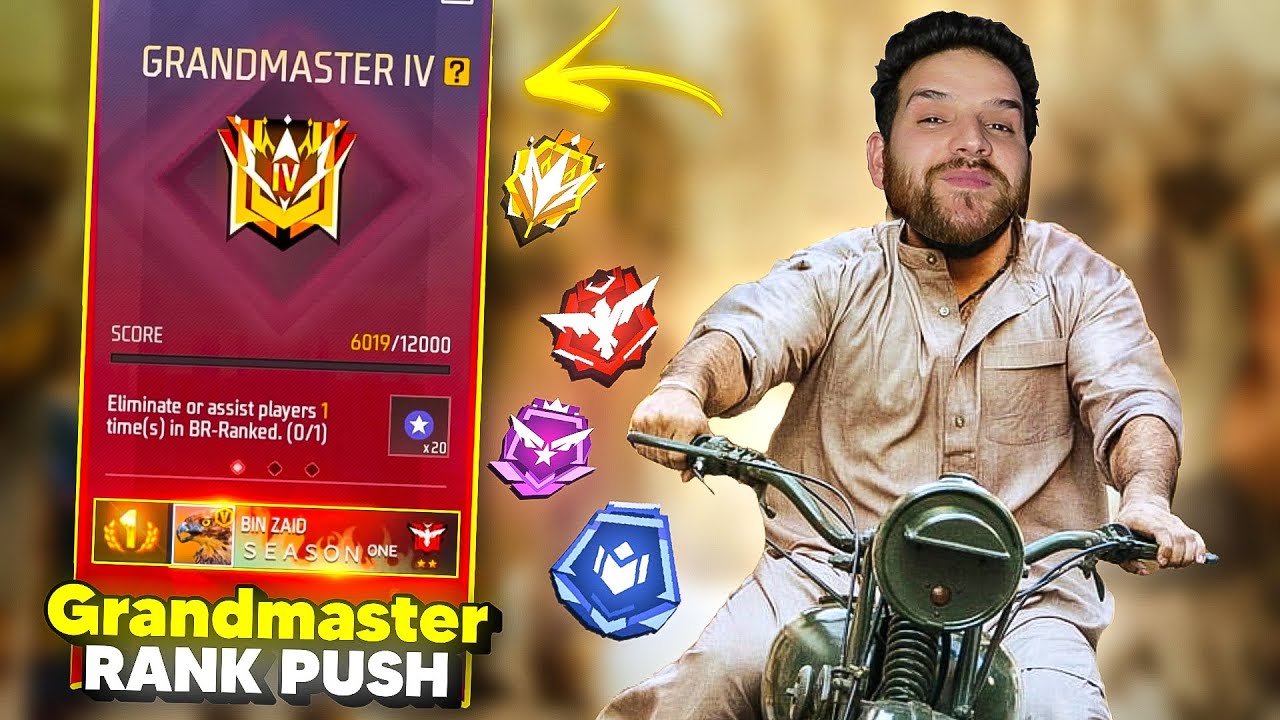 DAY 29 - SERIOUS RANK PUSH ON LIVE || BIN ZAID GAMING  👽#binzaid #freefirelive