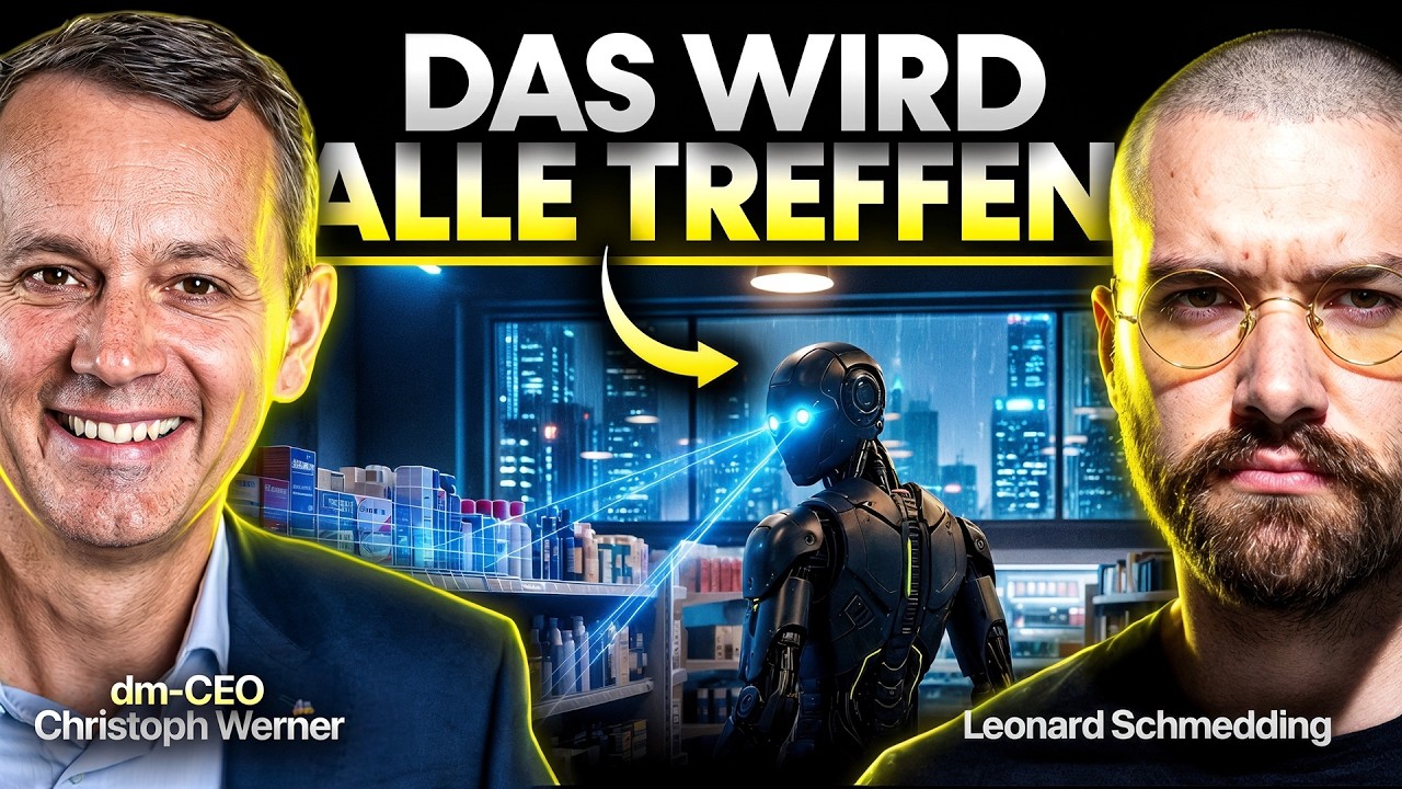 dm-CEO: DAS sind unsere besten KI Use Cases! Roboter, BGE & Zukunft 2050 (Christoph Werner)