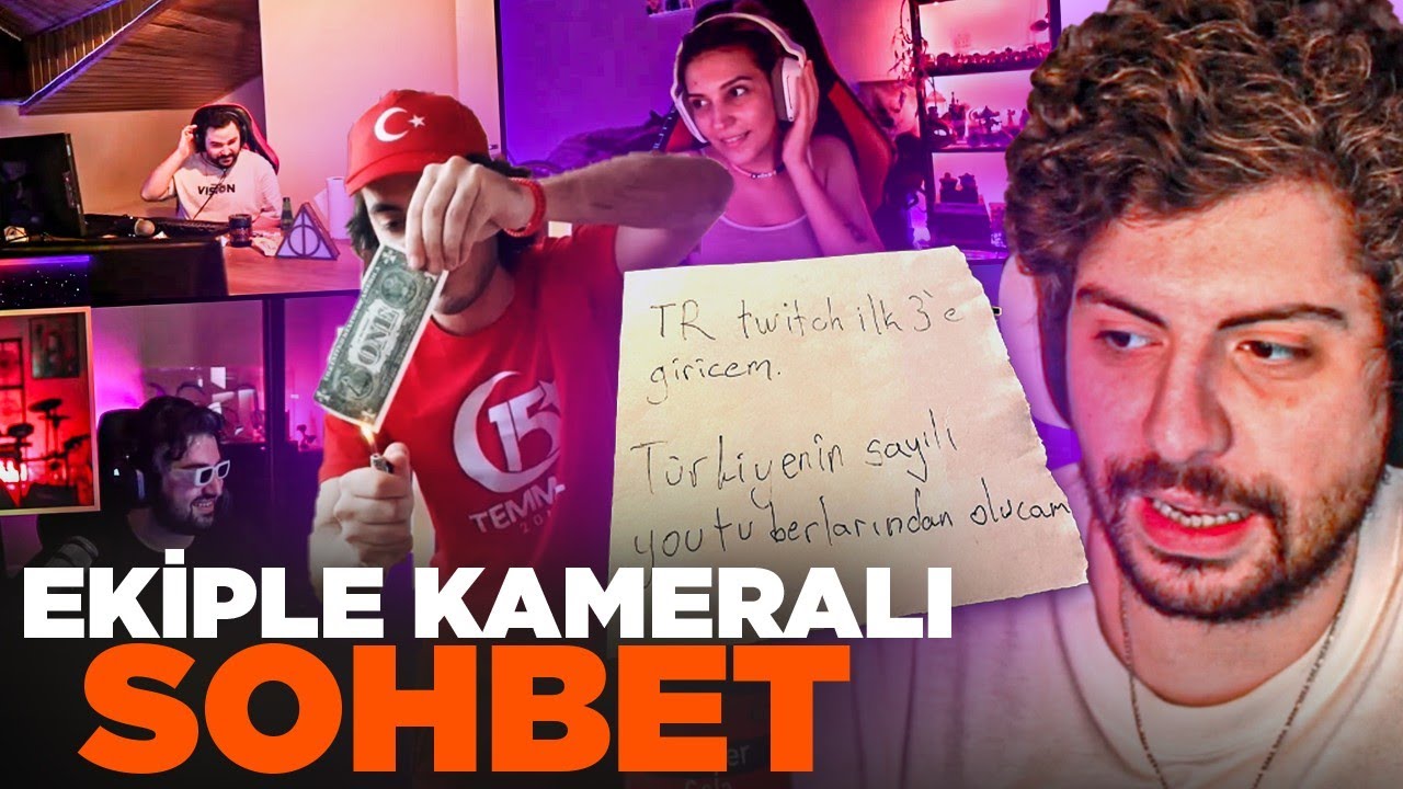 YENİ GELMEDİK,GERİ GELDİK! | Ekip ile Kameralı Sohbet/Mami TikTok/Mert'in Hayali | Hype
