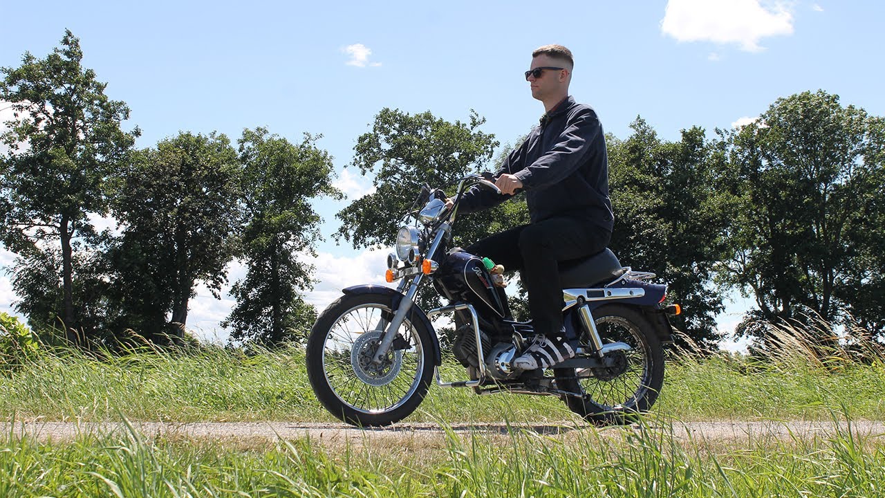 Taking my Tomos Revival for a ride