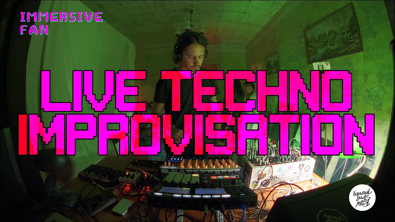 Levicza Reivicza - Live Techno Improvisation [Maschine Plus, Modular, Edge, Crave]