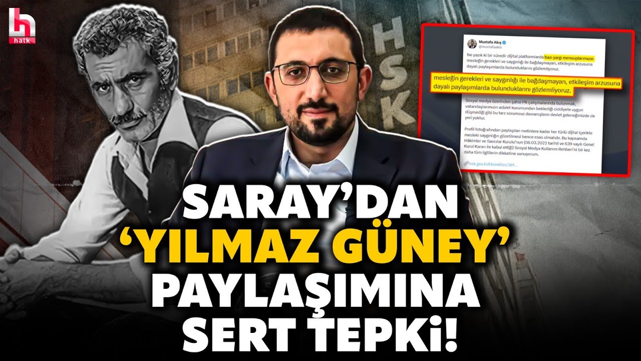 Savcı Yavuz Engin'in Yılmaz Güney sözleri ortalığı karıştırdı! Saray'dan çok sert tepki geldi!