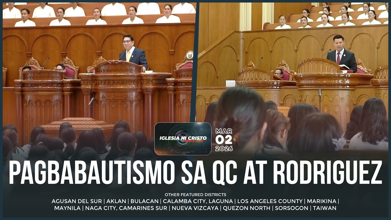 Iglesia Ni Cristo News Live | March 2, 2026 @ 6:00 PM PHT