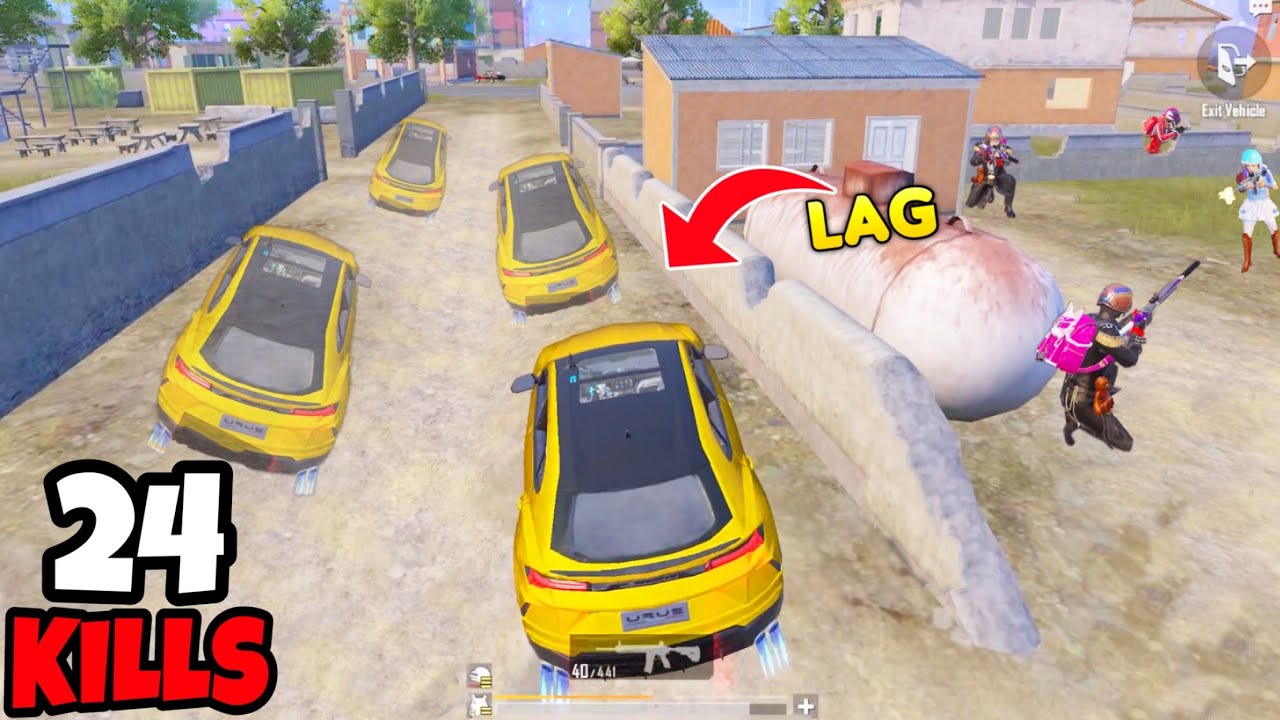 This Game is UNPLAYABLE Because Of The LAG in Bgmi • (24 KILLS) • BGMI Gameplay