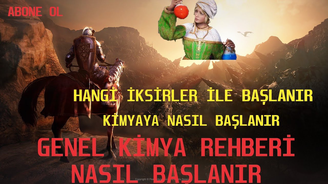 Bdo ⚗️GENEL KİMYA REHBERİ⚗️ (İksir Tavsiyeleri İçerir) @Black Desert Online