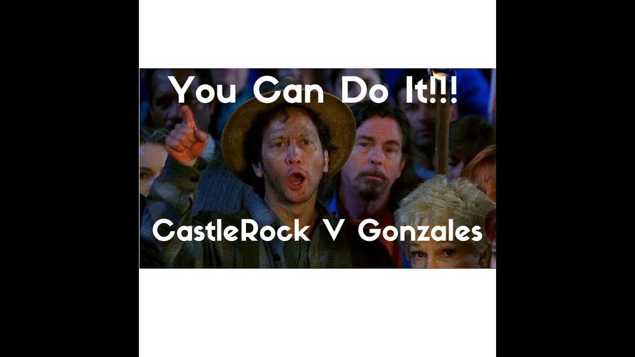 It Is Not The Police's Responsibility to Protect You: CastleRock V Gonzales