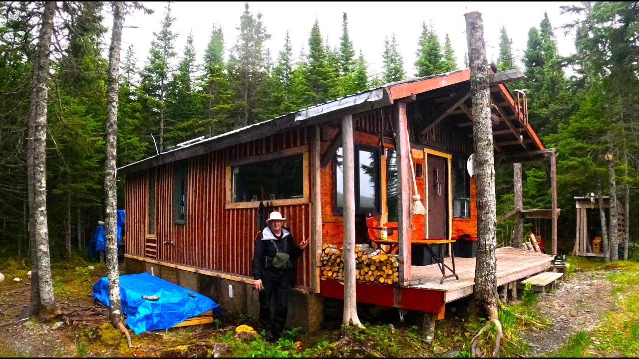 Finally Starting Back At The Ceiling Renovation At The Off Grid Remote Cabin Ep115