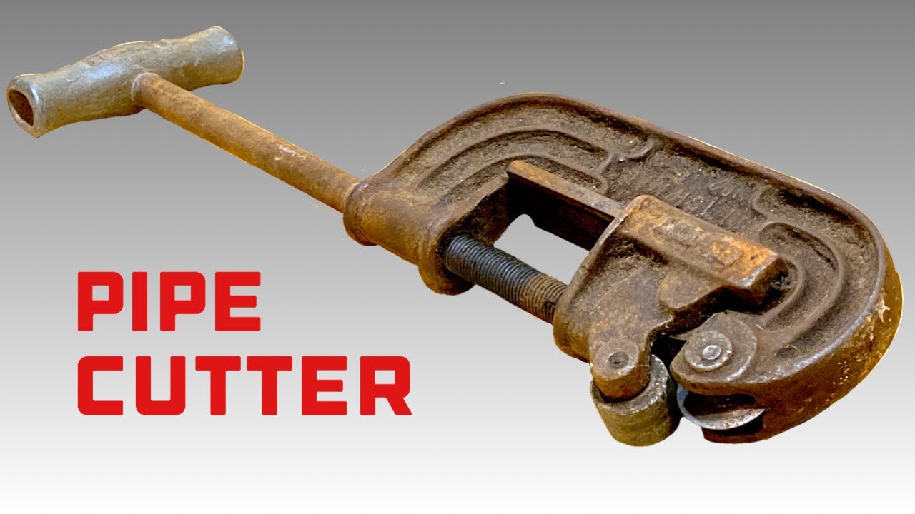 Rusty Vintage Pipe Cutter Restoration