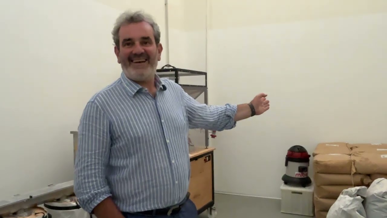 Davide Longoni e il suo piccolo mulino