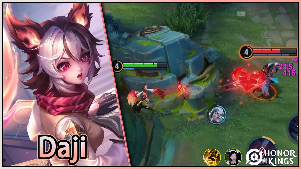 Daji｜Honor Pass Skins｜Skin do Passe de Honra｜Honor of Kings