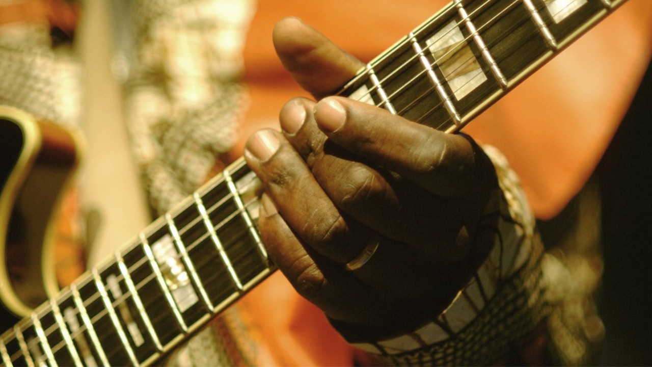 Funky Blues Guitar Backing Track In A Minor
