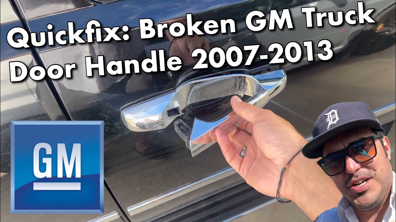 БЫСТРОЕ ИСПРАВЛЕНИЕ: Замена сломанной дверной ручки GMC Yukon/Sierra и Chevy Tahoe/Silverado 2007...