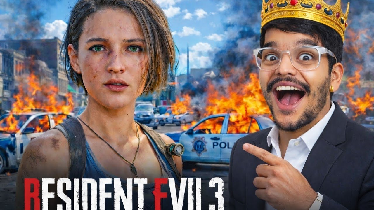 RESIDENT EVIL 3 Horror Gameplay 🔥 Zombie City