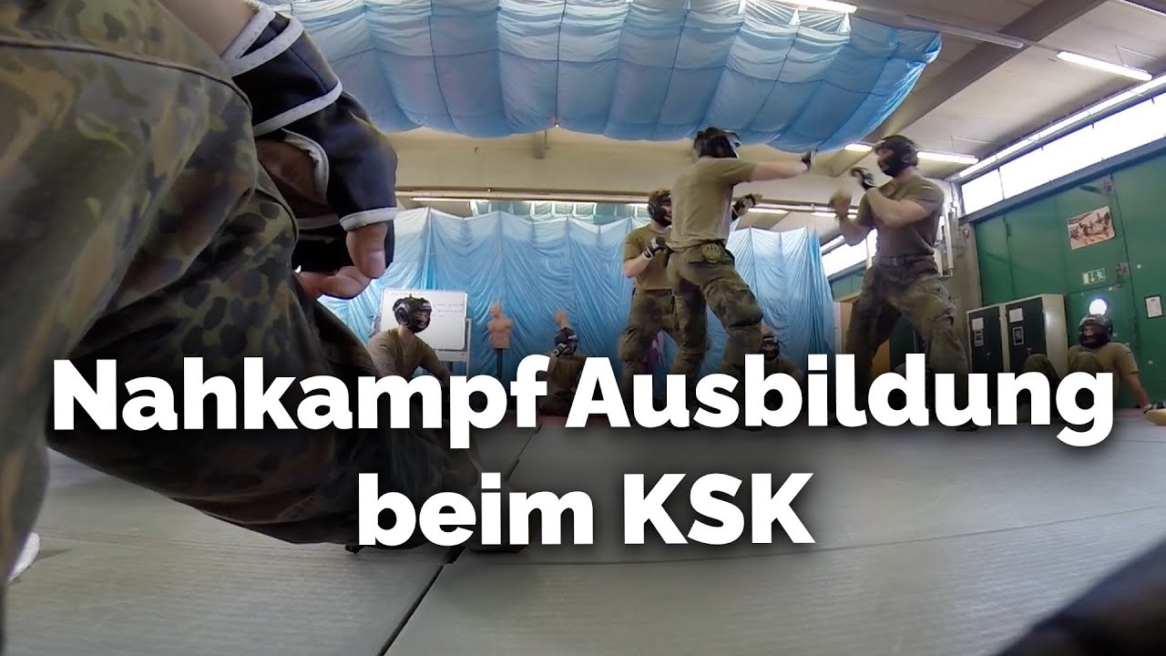 Nahkampf Ausbildung beim KSK (Kommando Spezialkräfte)