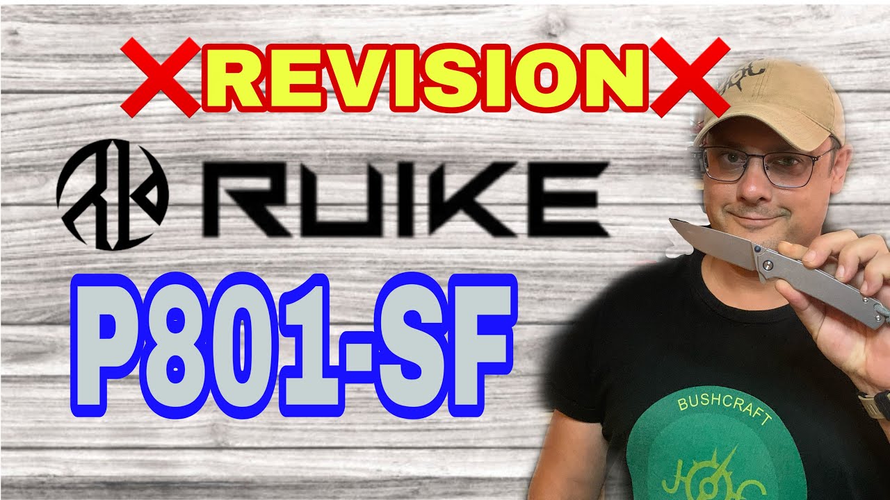 ❌ REVISIÓN ❌ Navaja RUIKE P801-SF