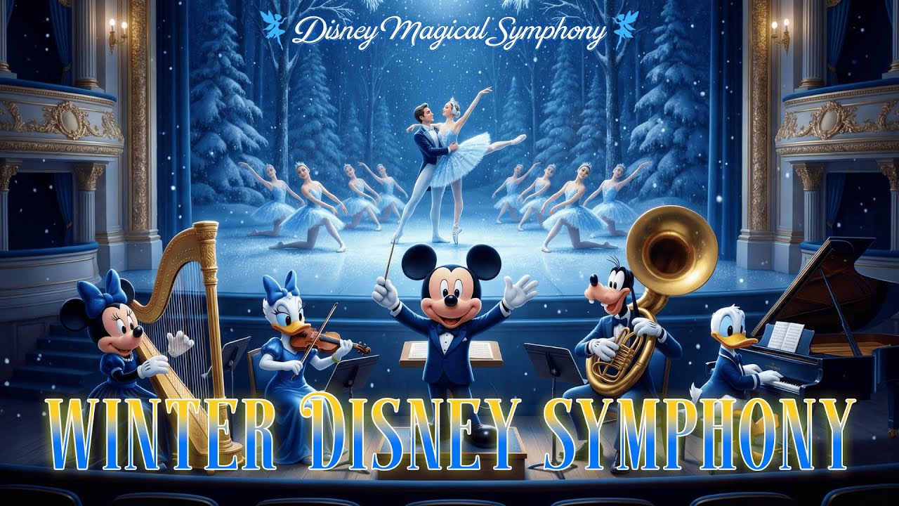 🦢 Зимняя атмосфера &laquo;Лебединого озера&raquo; от Disney 2026 🎻 Волшебная симфония Disney для чтения