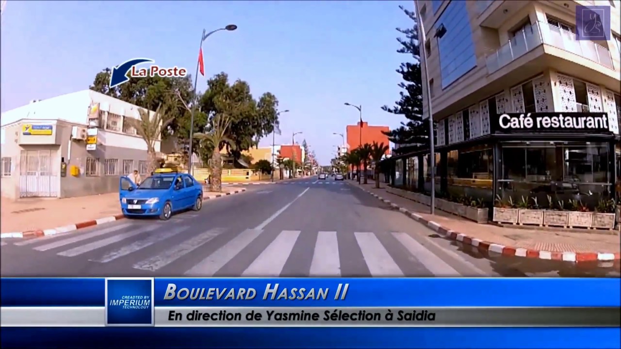 Itin&eacute;raire Vers Projet R&eacute;sidence Yasmine Saidia | Entr&eacute;e Sud Sa&iuml;dia Depuis OUJDA