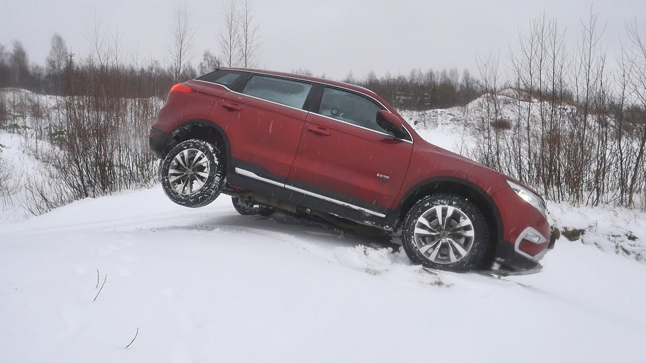Geely Atlas 1.8 турбо. Оффроуд  Тащит как Внедорожник или нет? (Джили Атлас)