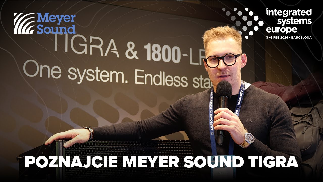 Tigra, 1800-LFC, GEN-1 i 8 lat gwarancji - Meyer Sound | ISE 2026