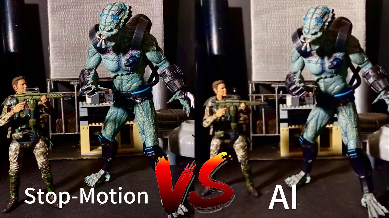 AI vs REAL Stop-Motion | Which do you like? Part 2