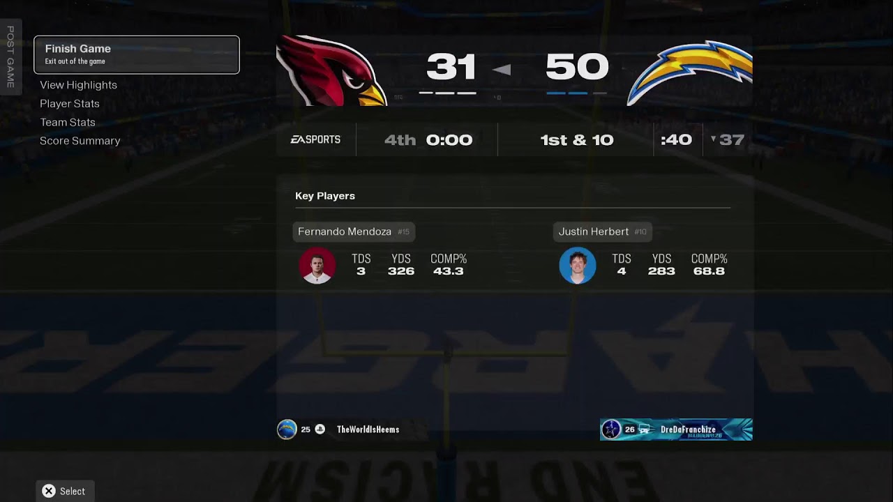 vs Cardinals - SBF #TheYear