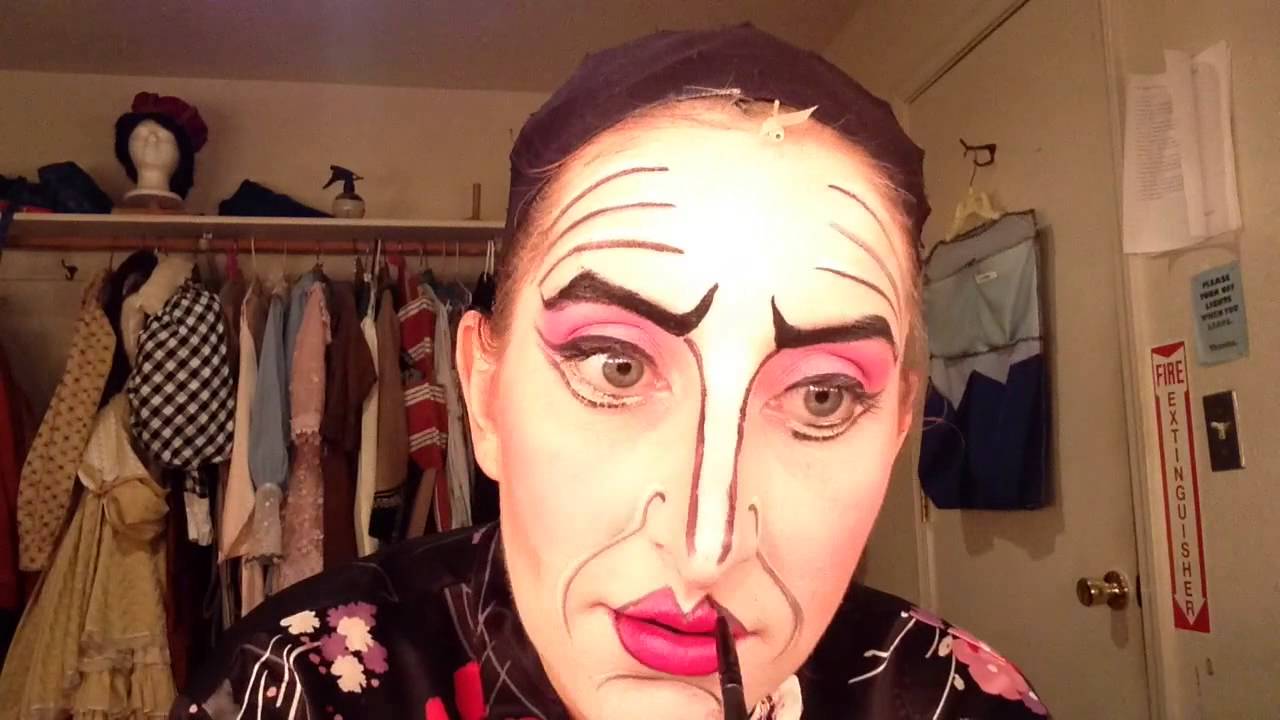 Ashley Harrell - Mary Poppins Makeup Transformation