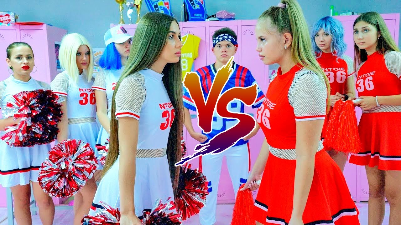 LES NOUVEAUX RIVAUX DE DIANA ! Pom-pom girls RED DEVILS ! | Comment devenir Populaire à l'école !